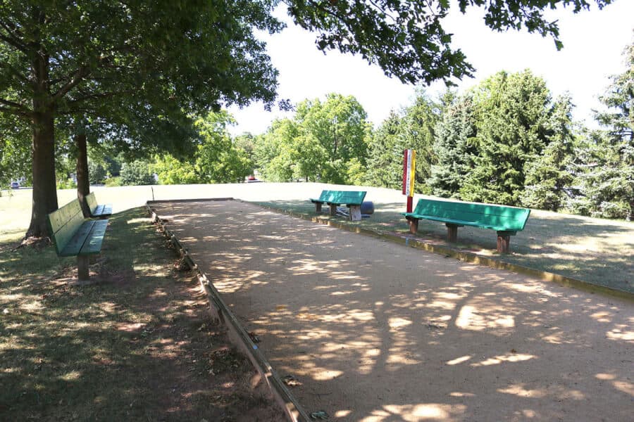 Bocce court
