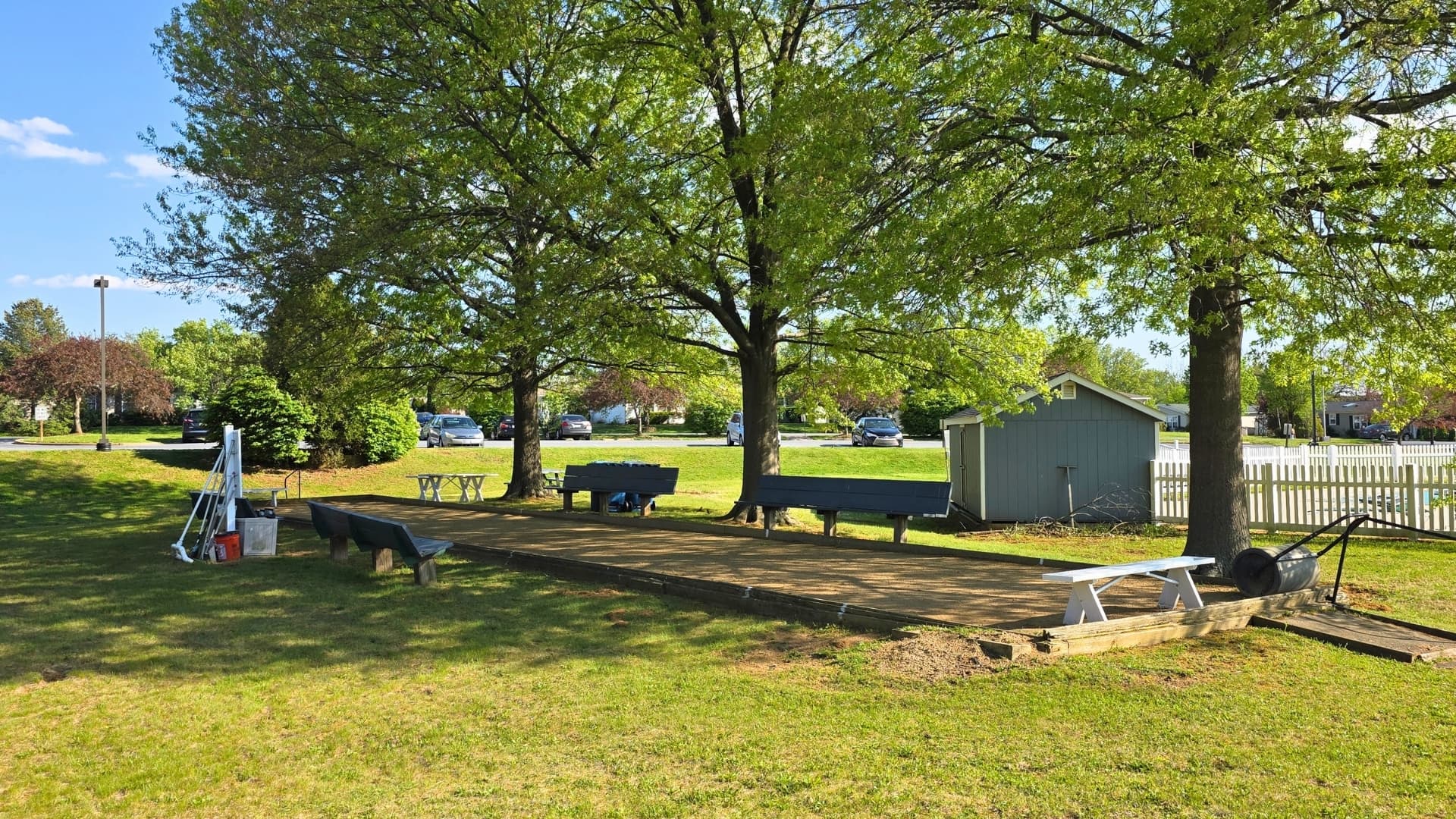 Bocce court